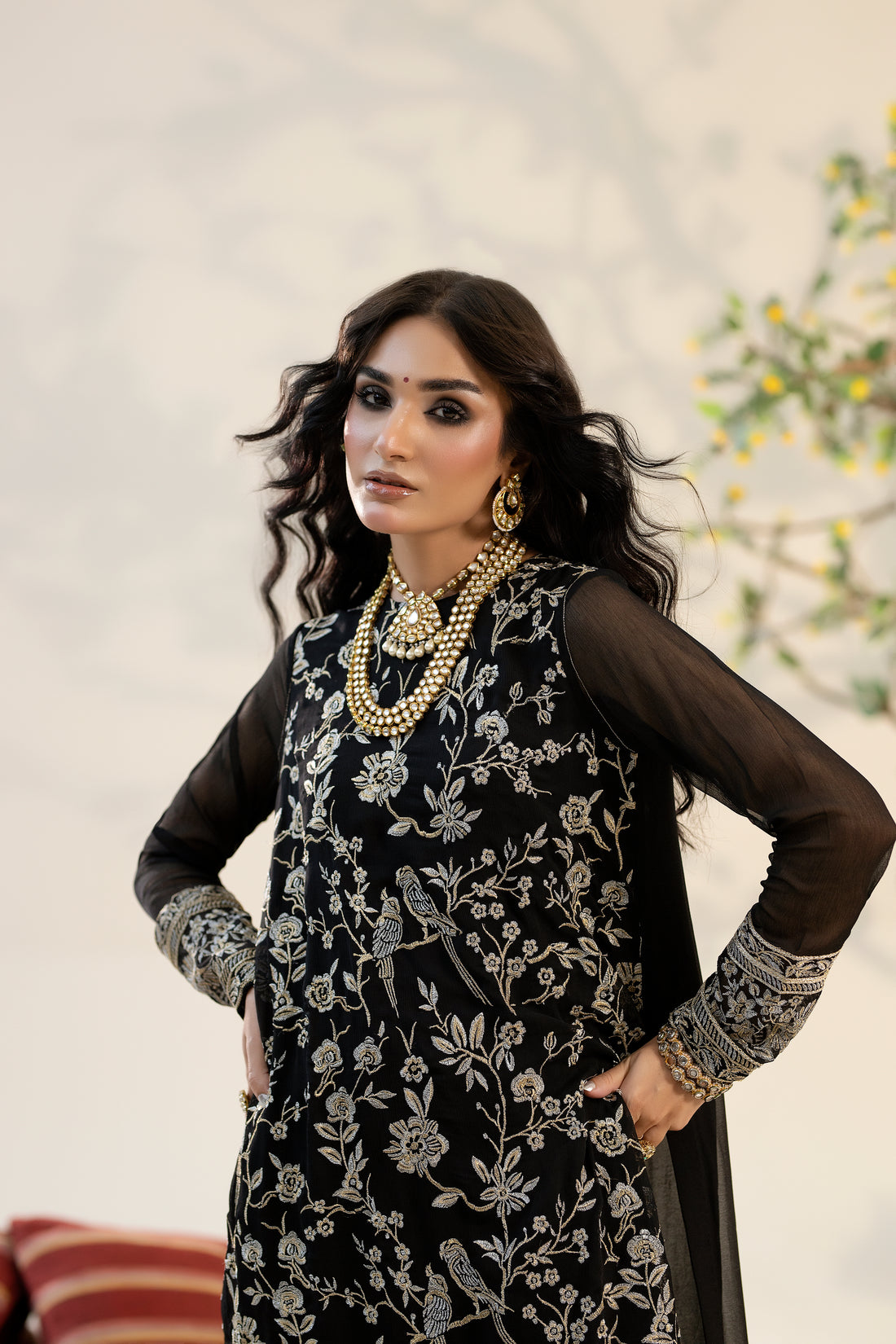 RG-01 EMBROIDERED CHIFFON 3 PCS