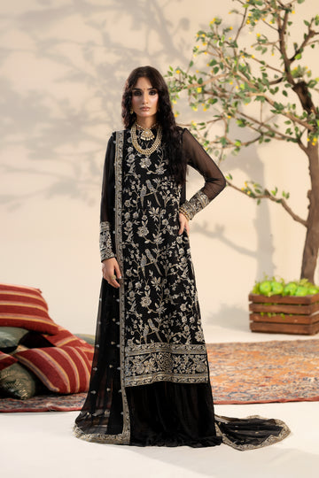 RG-01 EMBROIDERED CHIFFON 3 PCS