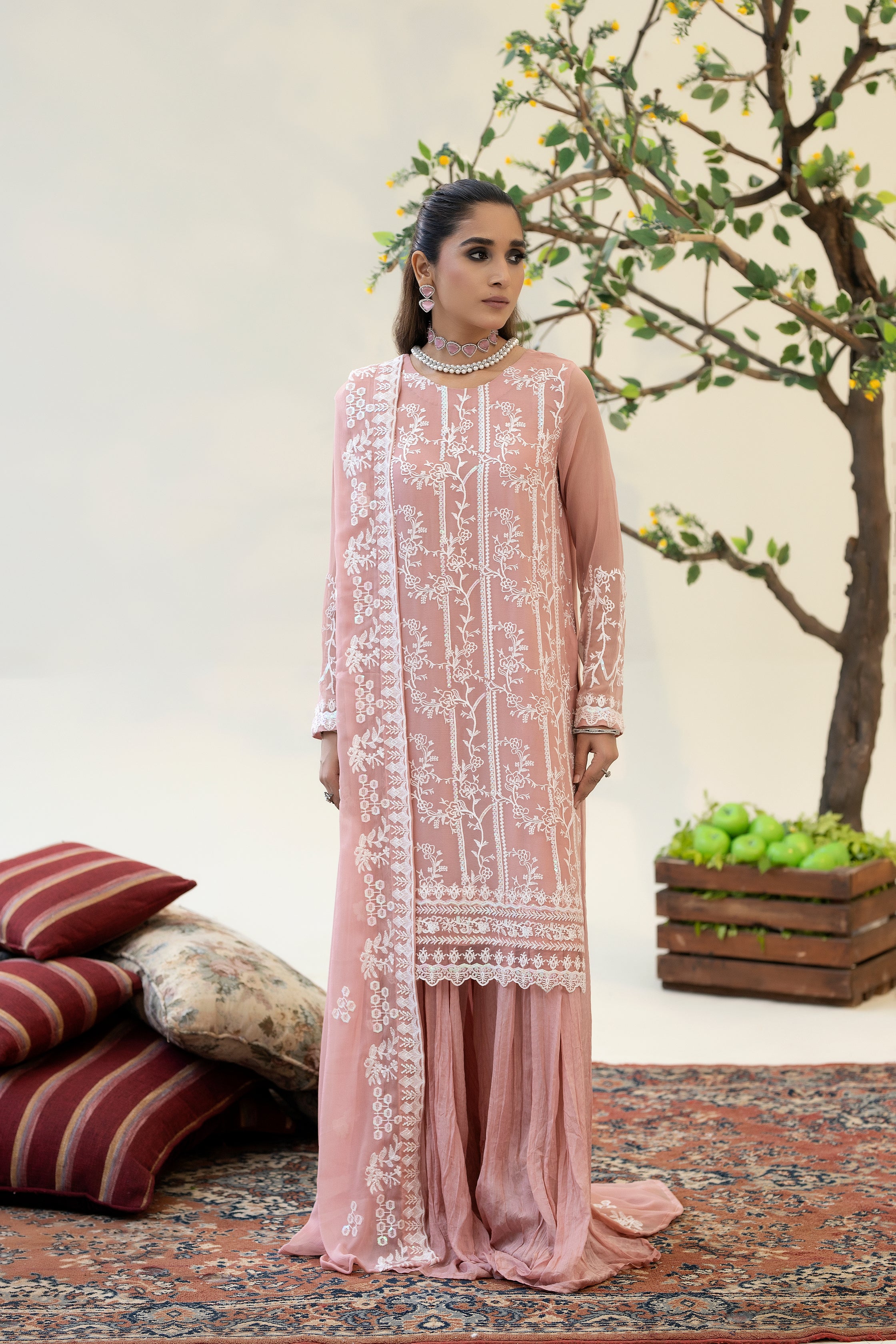 RG-09 EMBROIDERED CHIFFON 3 PCS
