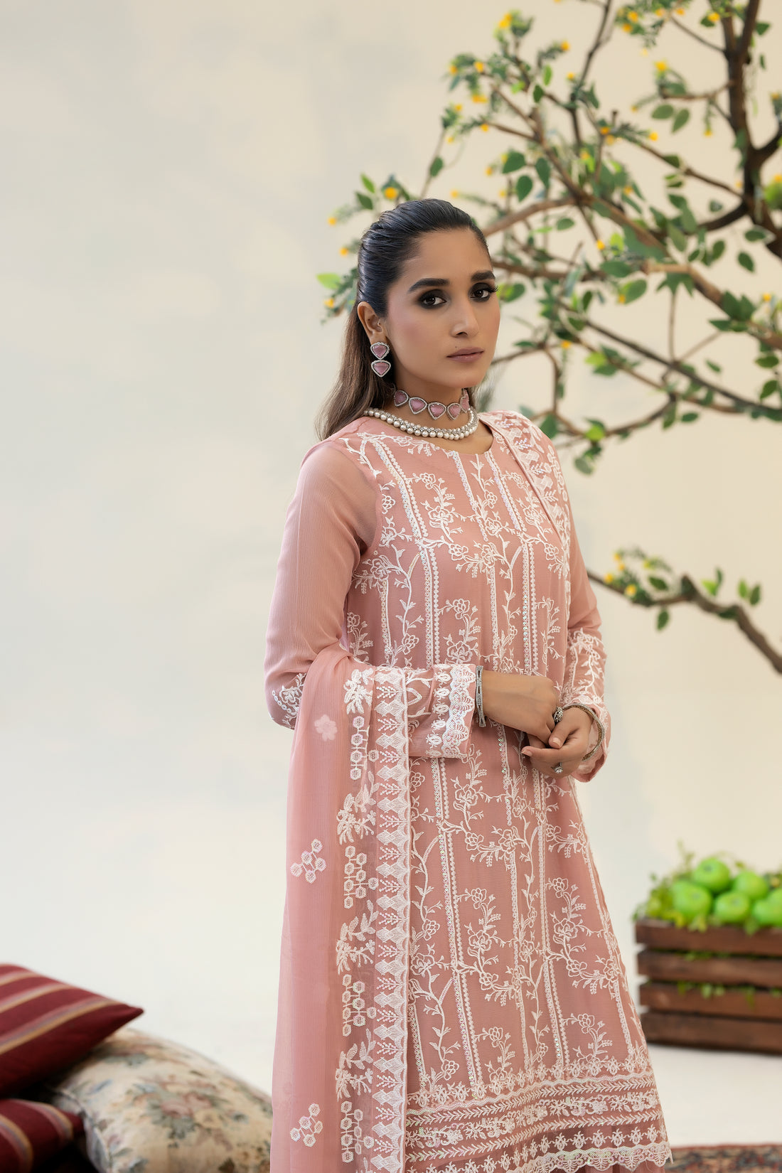 RG-09 EMBROIDERED CHIFFON 3 PCS