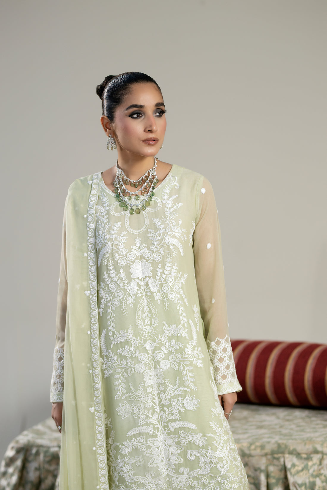 RG-10 EMBROIDERED CHIFFON 3 PCS