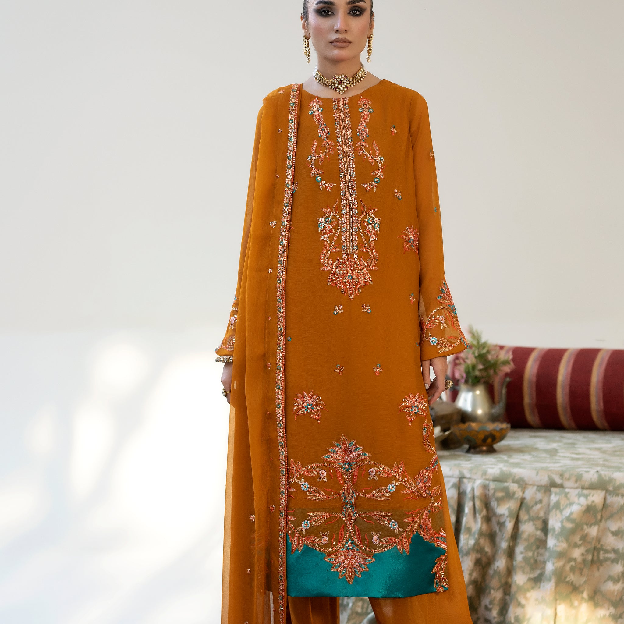 RG-05 EMBROIDERED CHIFFON 3 PCS