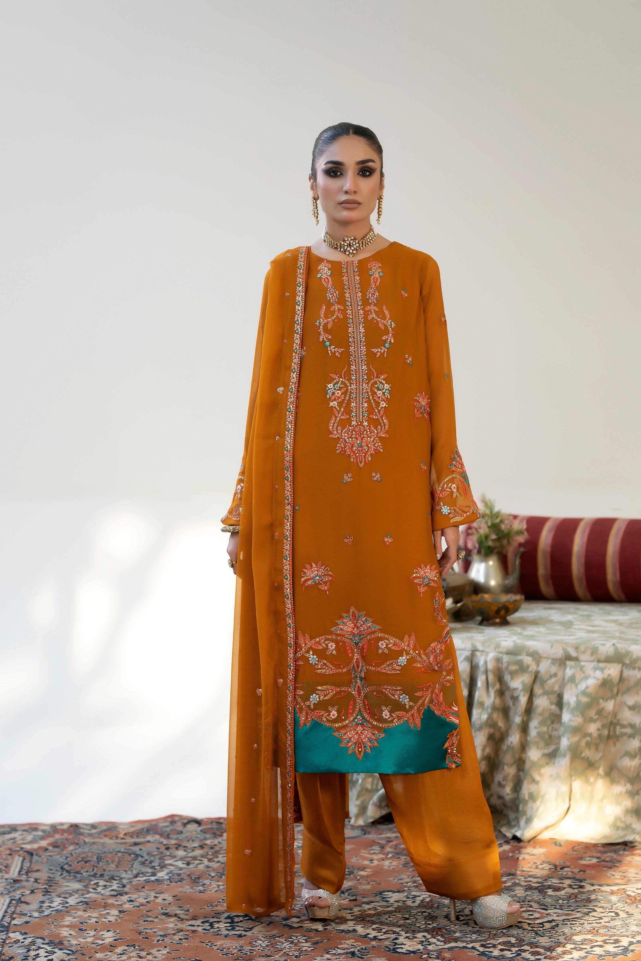 RG-05 EMBROIDERED CHIFFON 3 PCS