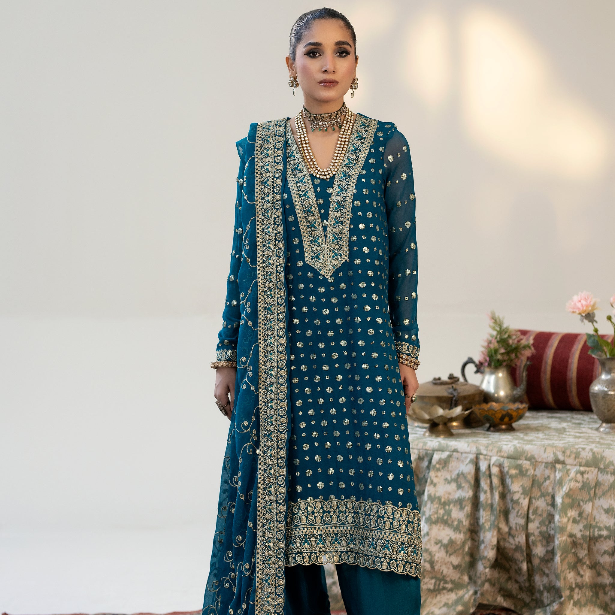 RG-04 EMBROIDERED CHIFFON 3 PCS