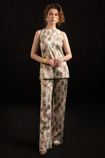 2 PIECE SILK SUIT (PRET)