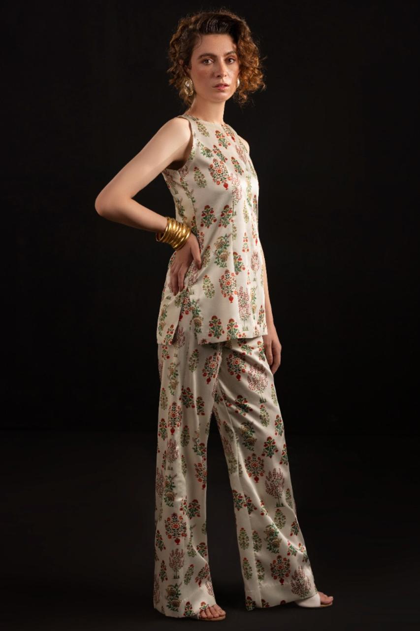 2 PIECE SILK SUIT (PRET)