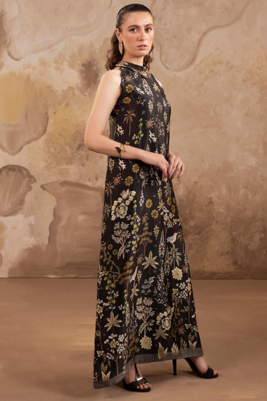 2 PIECE SILK DRESS & JACKET